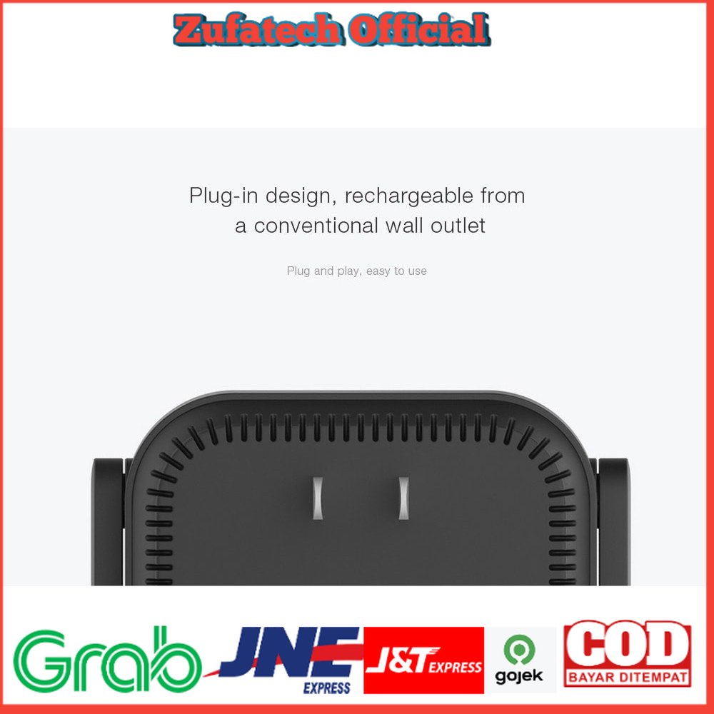 Xiaomi Pro WiFi Amplify 2 Range Extender Repeater 300Mbps - R03 - Black