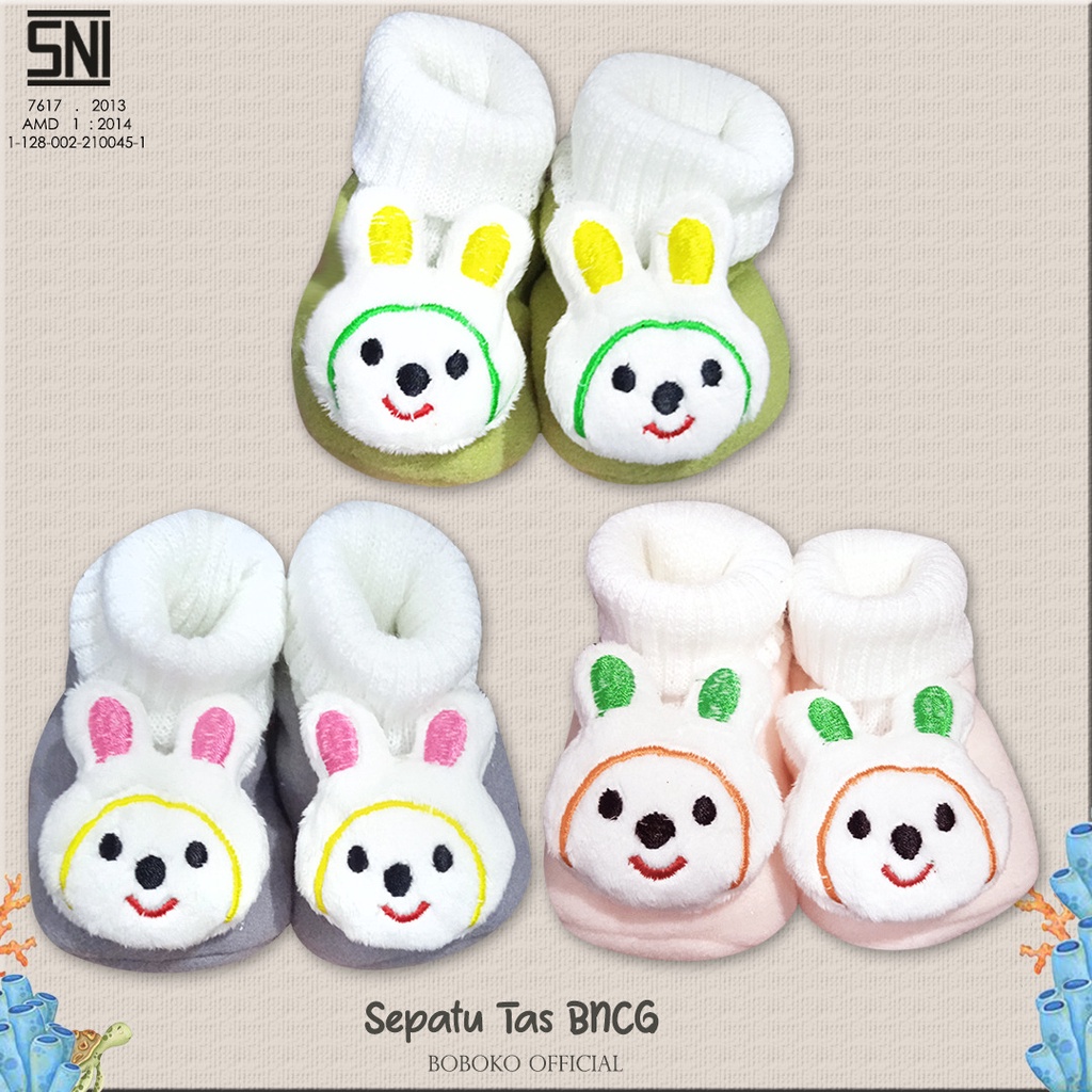 Sepatu Bayi Boboko Karakter Rabbit Warna 0-3 bulan