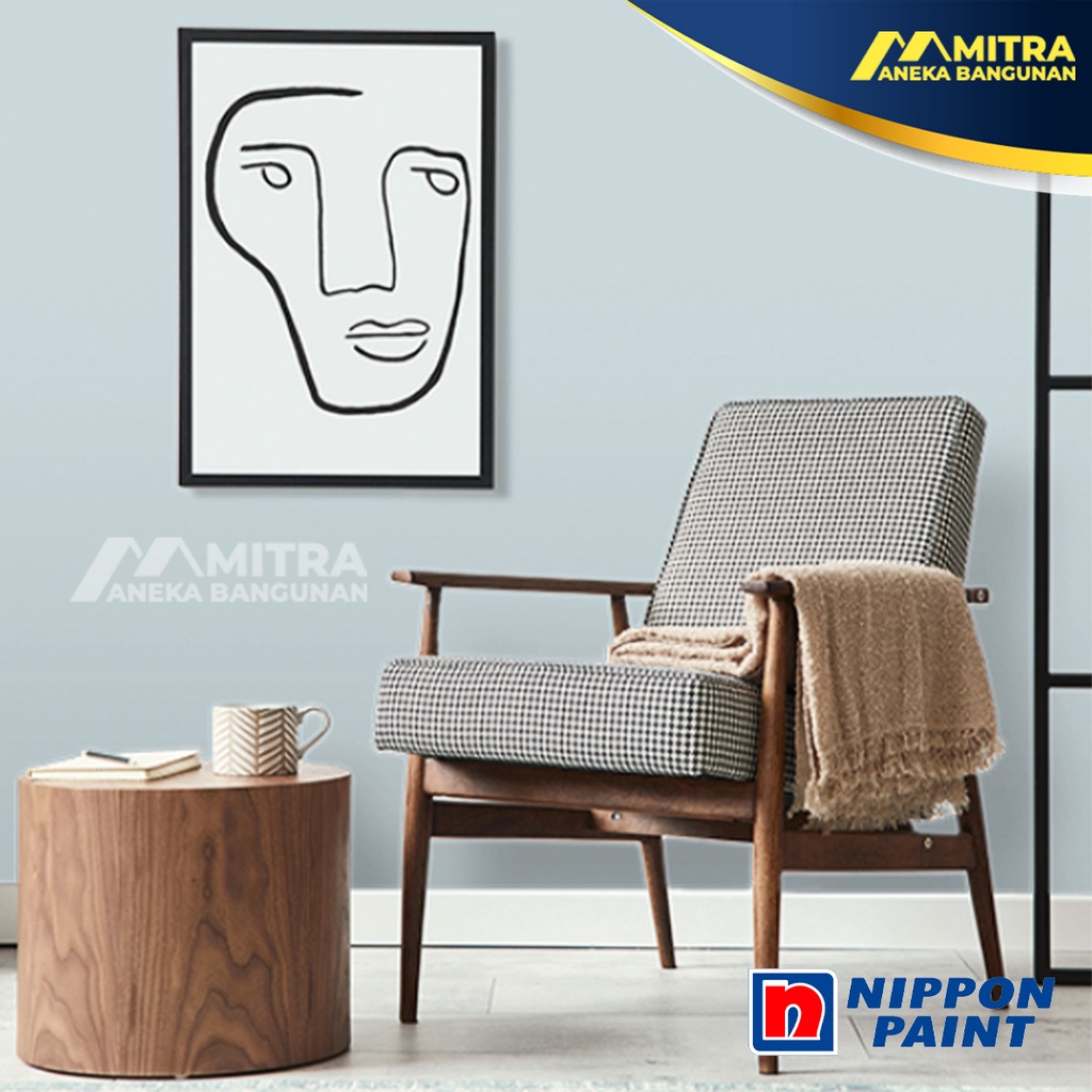 CAT TEMBOK EKSTERIOR INTERIOR NIPPON PAINT SILVER SKATES NP N 1999 P / VINILEX ELASTEX SPOTLESS / AB