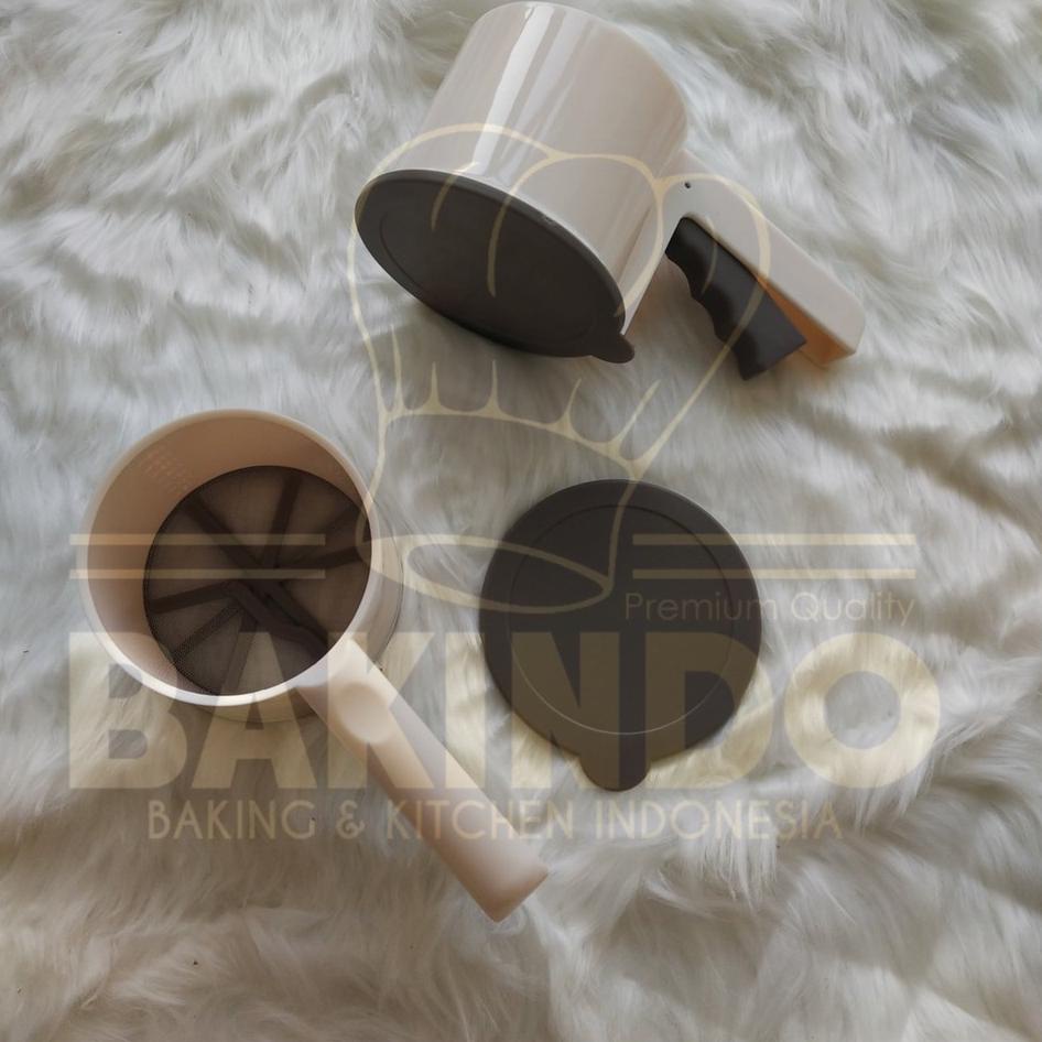 Dijamin Terbaik BAKINDO CANGKIR SARINGAN TEPUNG STAINLESS STEEL - Ayakan Penyaring Tepung Mesh Stain