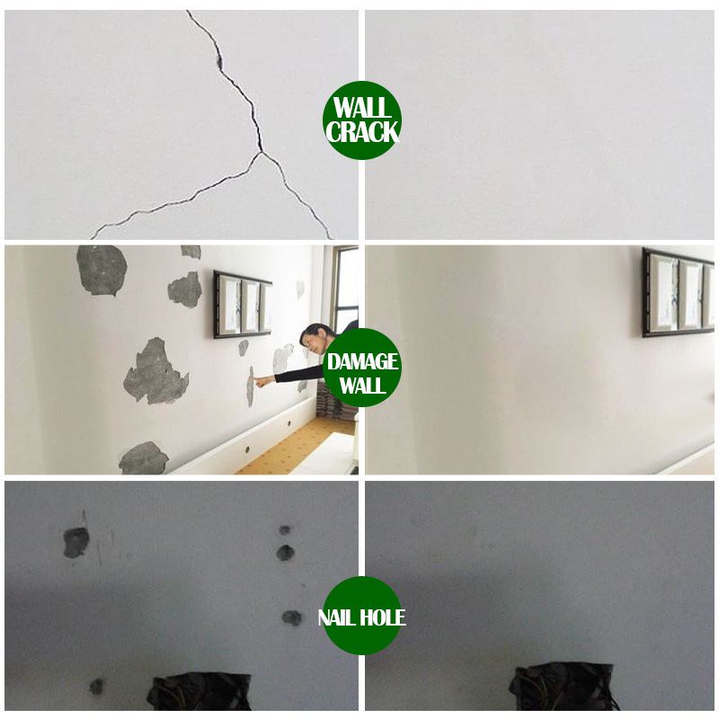 NEW Magic Wall Repair Pasta Dempul Penambal Dinding Bocor Tembok Retak Super