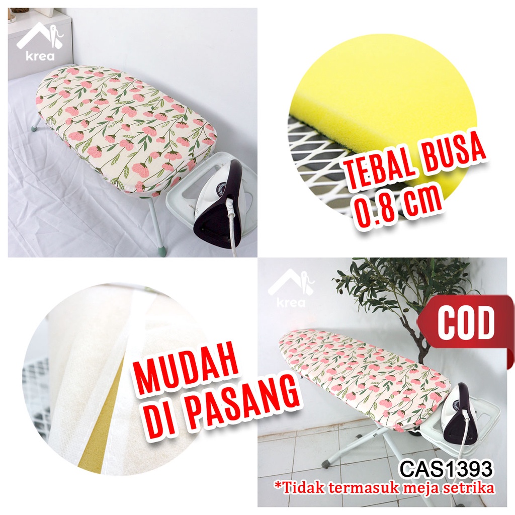 COVER MEJA SETRIKA KECIL DAN BESAR KRISBOW CAS1393  TANPA MEJA )