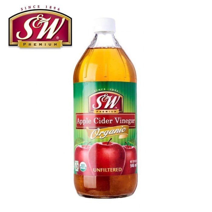 

PROMO Apple Cider Vinegar Organic SW Cuka Apel Organik 946ml USA
