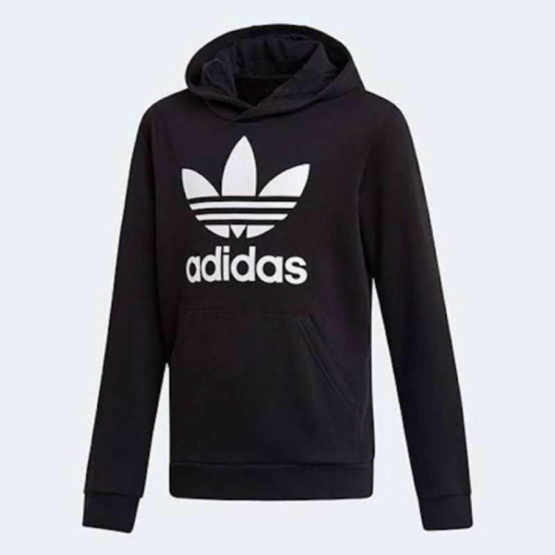 Hoodie Sweatshirt Adidas Trefoil Original Black