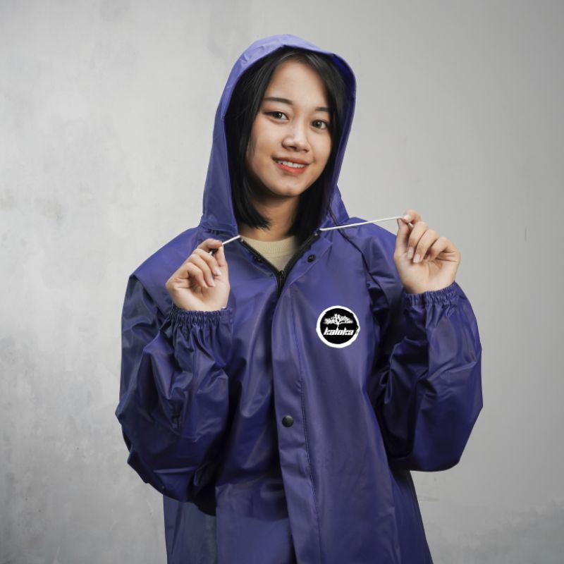 JAS HUJAN RAINCOAT Setelan Jaket Celana Pria Wanita KALOKA