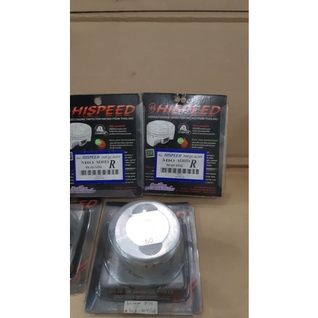 Piston hispeed series R seher hispeed 59mm 60 mm 61mm 65mm  68mm pin 13 14 15