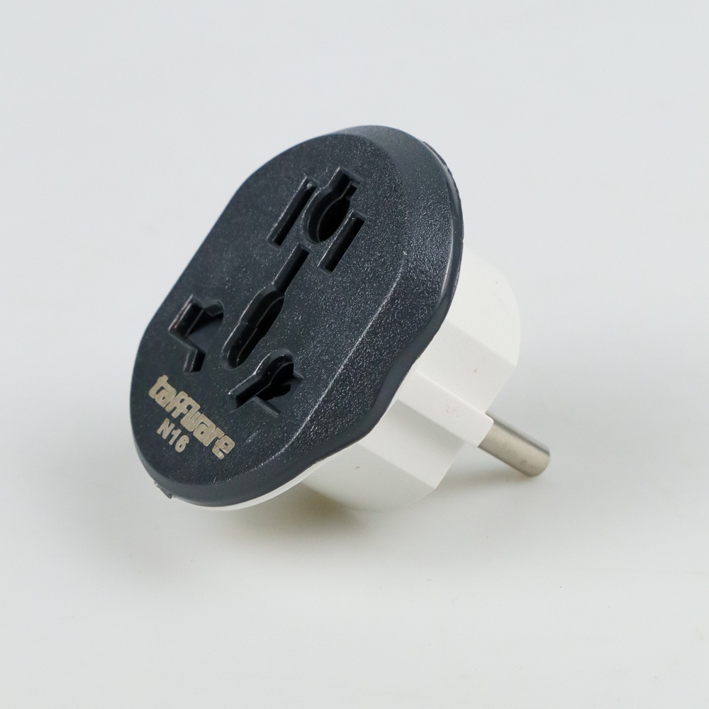 Stop Kontak Adaptor  Universal Adapter AU US UK to EU Plug 16A  N16