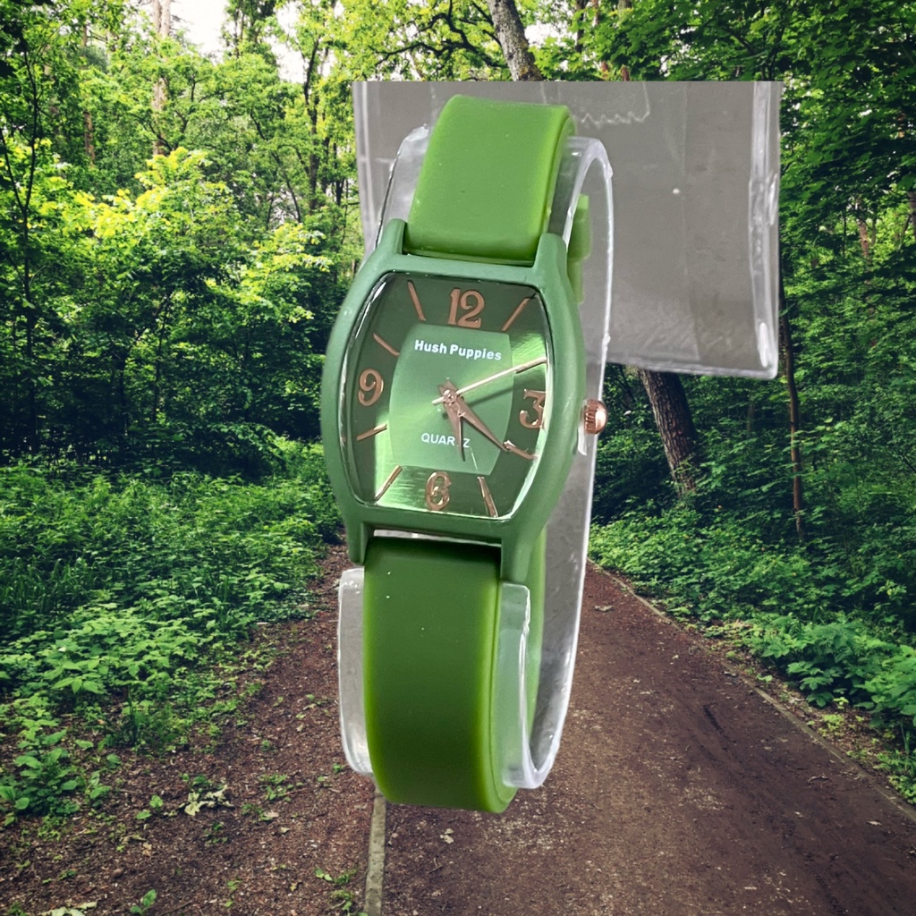 Jam Tangan Wanita Korea Fashion Strap Rubber HP-77