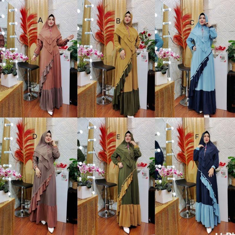 SALE Zainab set Syari