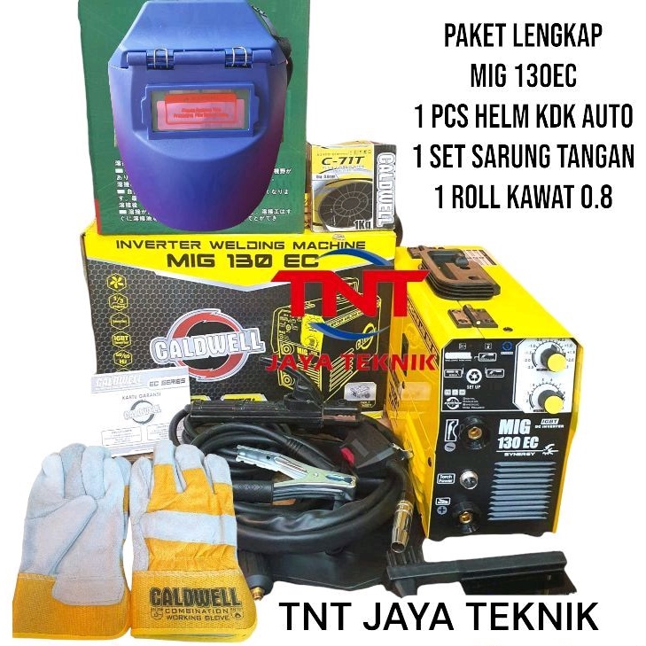 MESIN LAS CALDWELL MIG 130 EC / TRAFO LAS INVERTER CALDWELL MIG 130EC