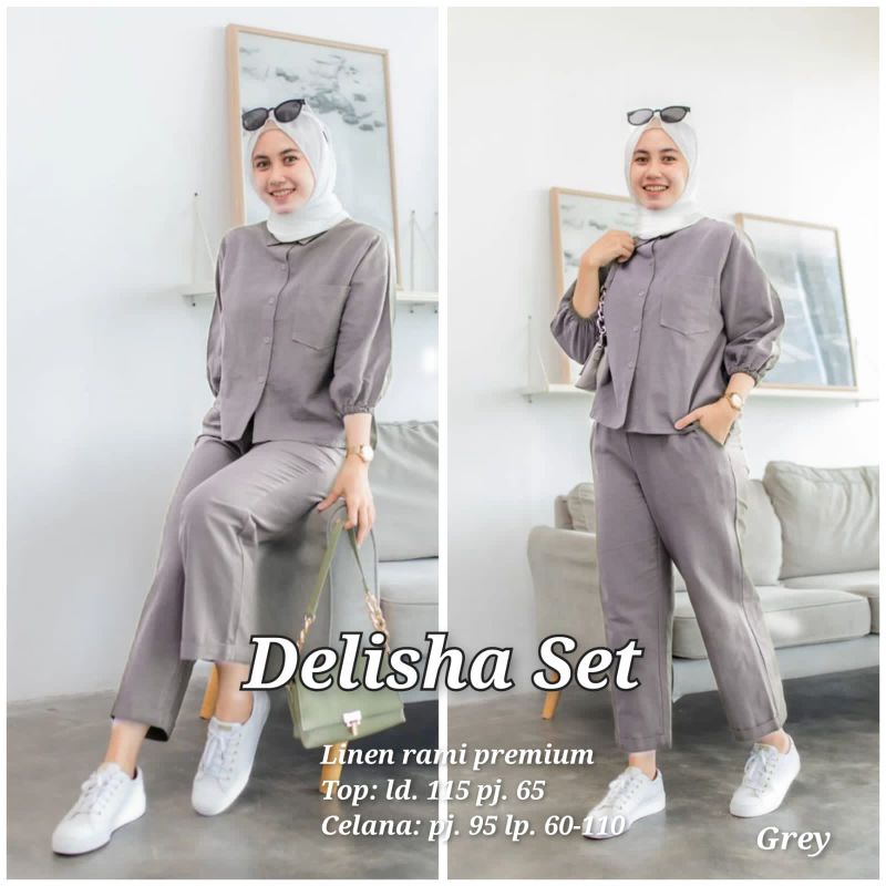 LUNA/DELISHA SET SET BAJU WANITA TERBARU