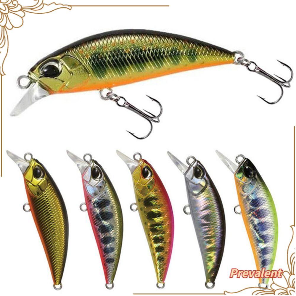 Preva Umpan Pancing Ikan Kecil 38mm/3.2g Spinner Tackle Getar Putar Wobblers Crankbaits