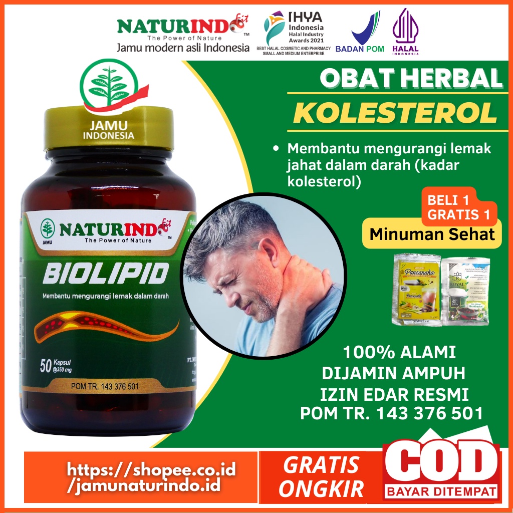 Obat Herbal Kolesterol Ampuh Herbal Obat Kolesterol Tinggi Herbal Biolipid Naturindo