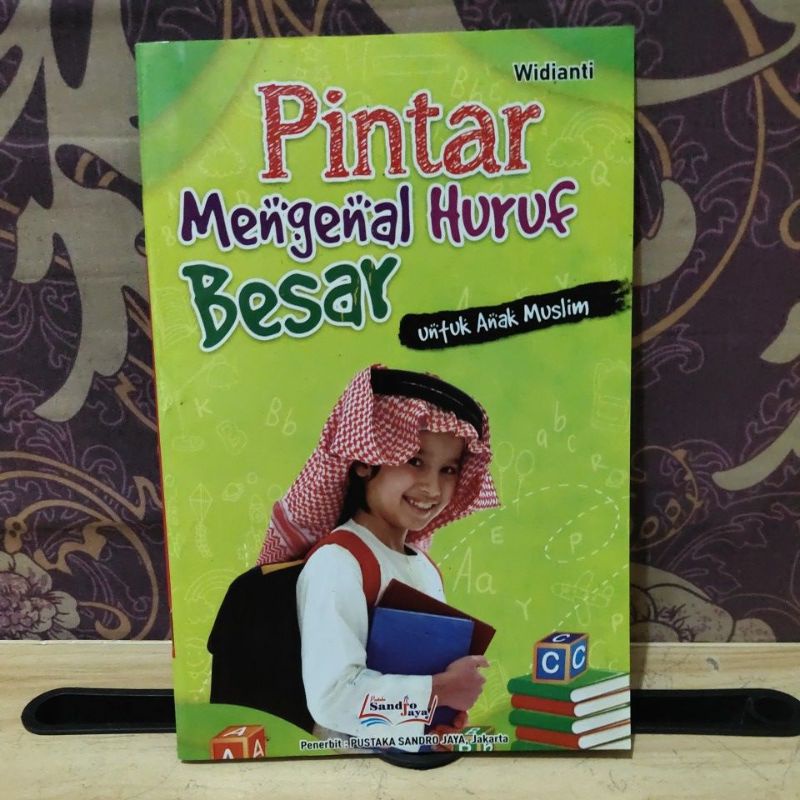 Buku anak tk &amp; paud pintar megenal huruf besar