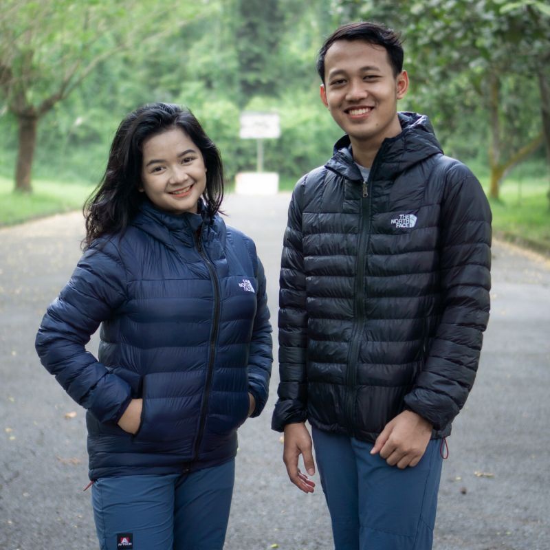 JAKET GUNUNG PUFFER INNER DACRON MICROFIBER GELEMBUNG JACKET OUTDOOR WINTER HOODIE CASUAL PENDAKI