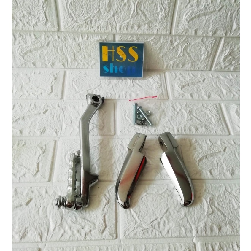 Selahan - Engkolan Crom + Footstep Variasi = Mio Soul, Mio J. Fino Karbu, Soul GT 115, X Ride 115, M