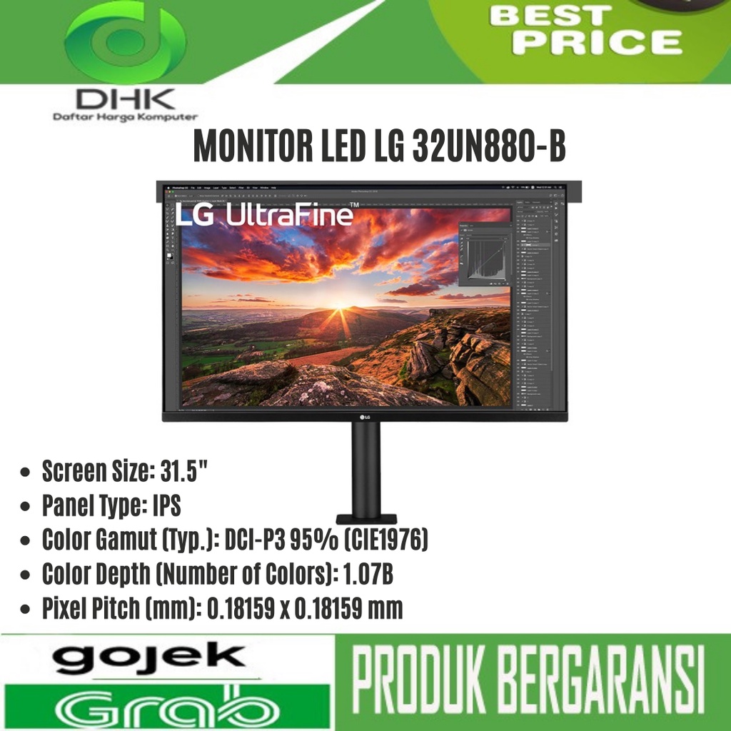 Monitor LED LG 32UN880 4K Ultrafine IPS