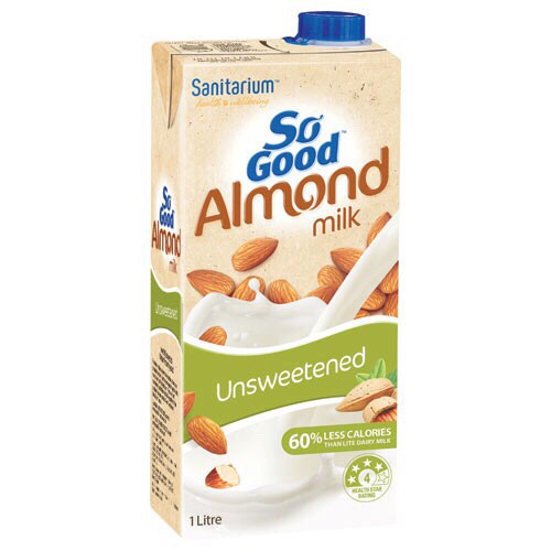 

Sanitarium sogood almond milk unsweet 1lt