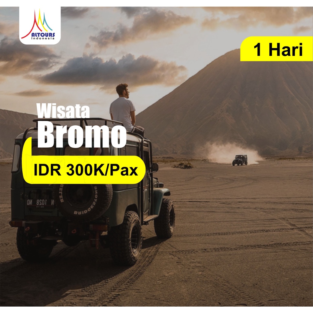 Open trip BROMO 1D bersama ALTOURS TRAVELINDO
