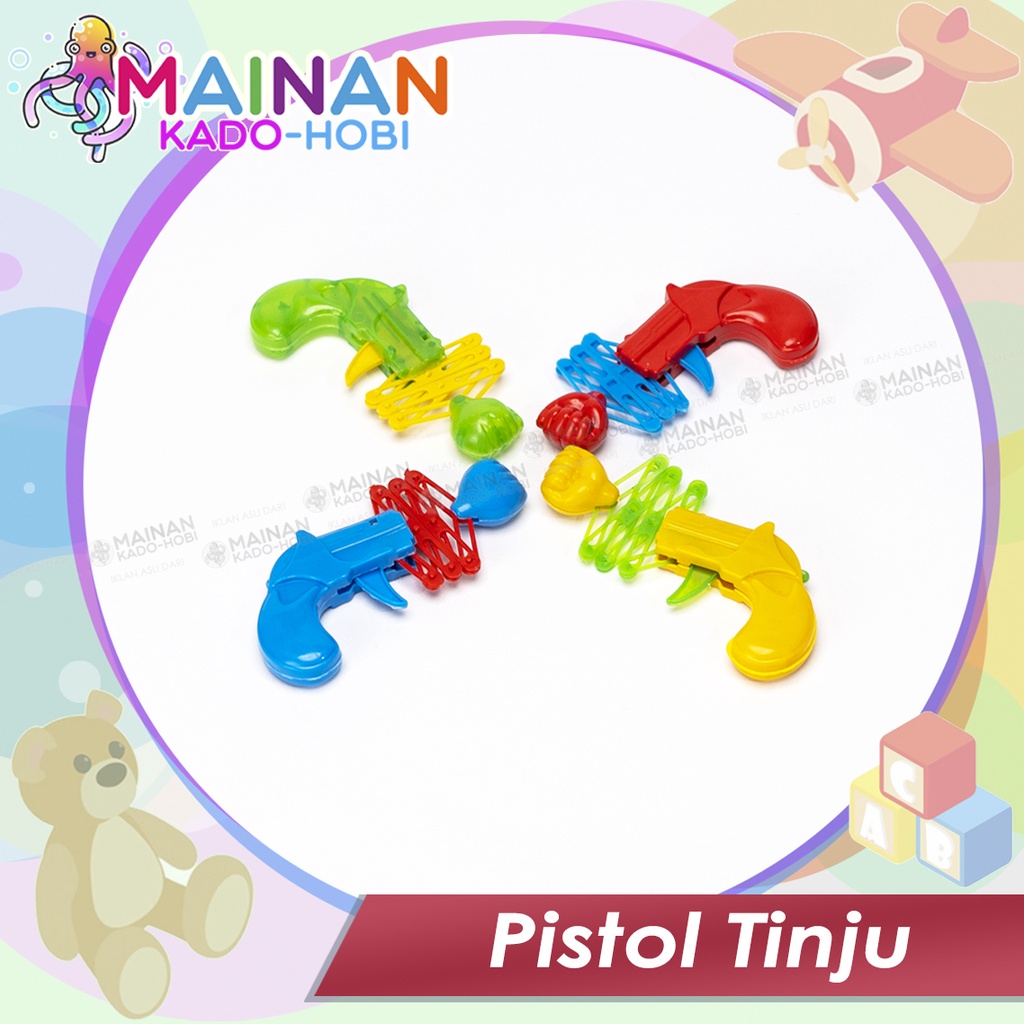 MAINAN ANAK TRADISIONAL MINI GAME TEMBAKAN PISTOL BOXING TINJU TONJOK