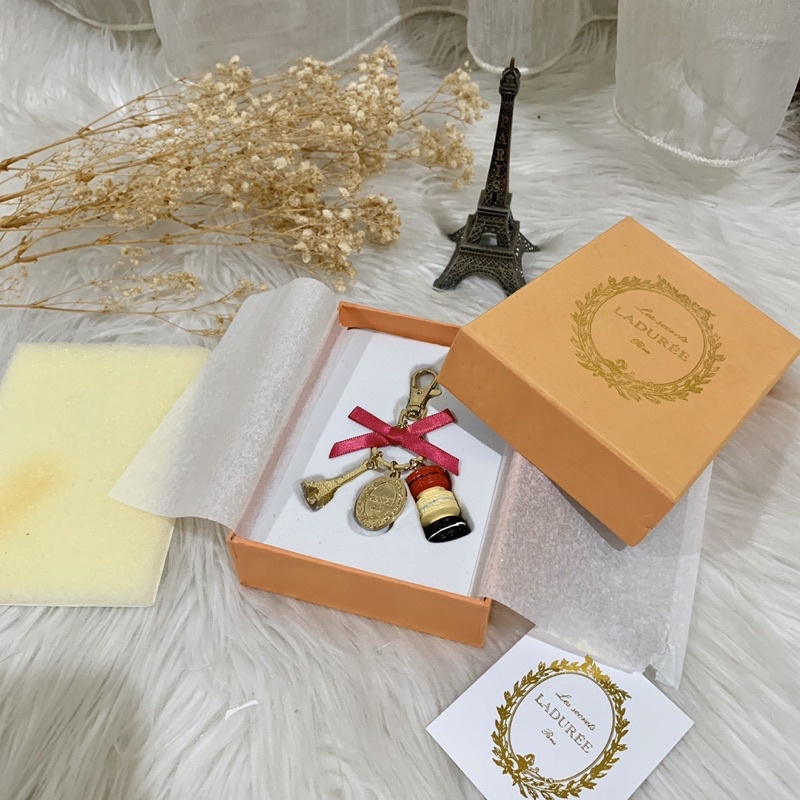 laduree keychain macaron