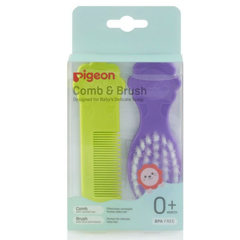 Pigeon Comb and Brush Sisir Bayi