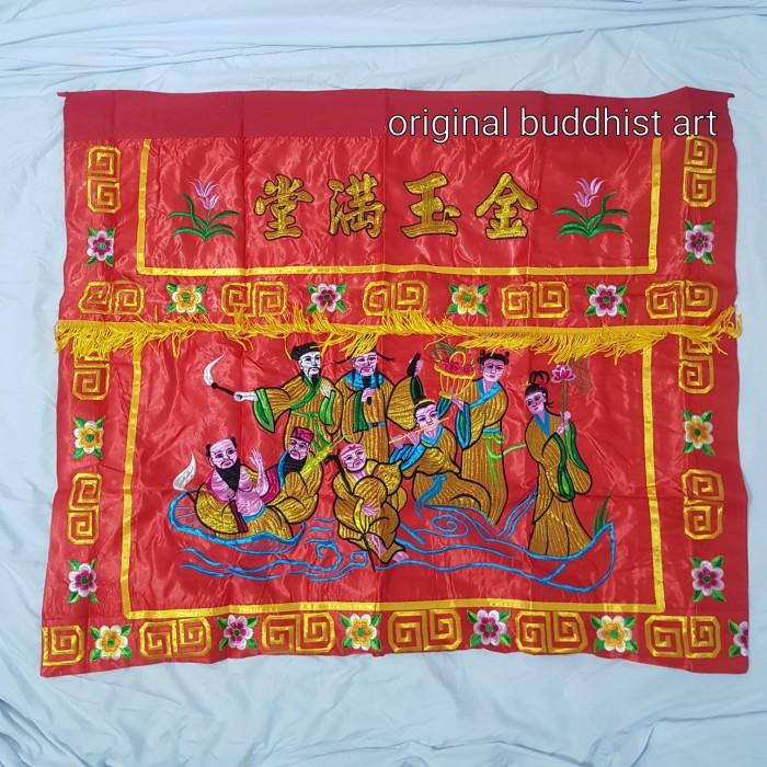 

Kain Altar Sembahyang Tokwie / Towi Motif 8 Dewa 028