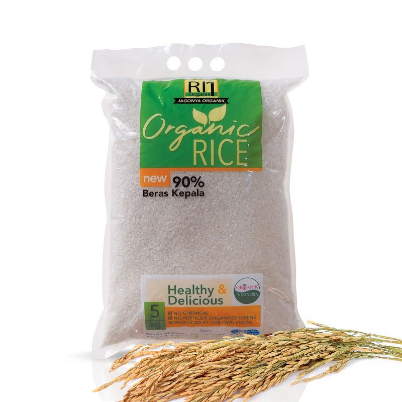 

Beras organik RI 1 5kg