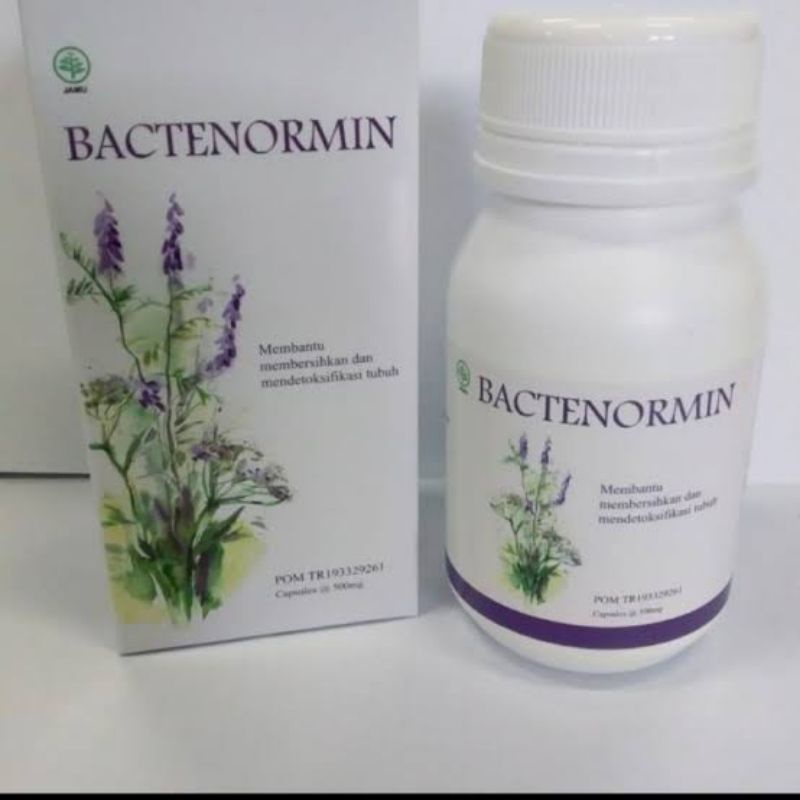 Obat Parasit Bactenormin Original Efektif Basmi Bakteri &amp; Cacing Dalam Tubuh Herbal