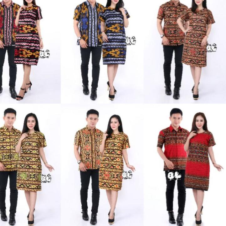 Viral COUPLE DRESS KONDANGAN / BAJU NATAL / COUPLE DRESS SONGKET