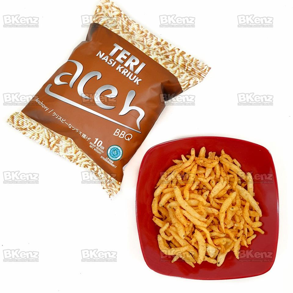 

↫ Aceh Teri Nasi Kriuk Teri Medan Oven Crispy Krispi Siap Makan Sachet 10gr Ecer FREE Bubble Wrap ニ