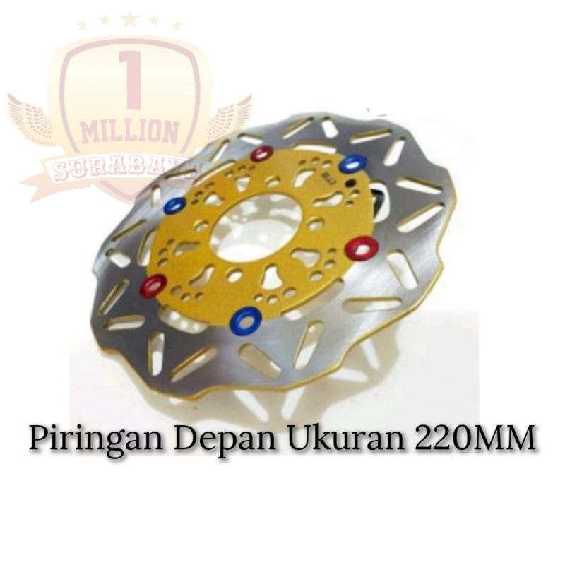 Piringan Cakram Depan Variasi Beat Vario 125 OLD  NEW