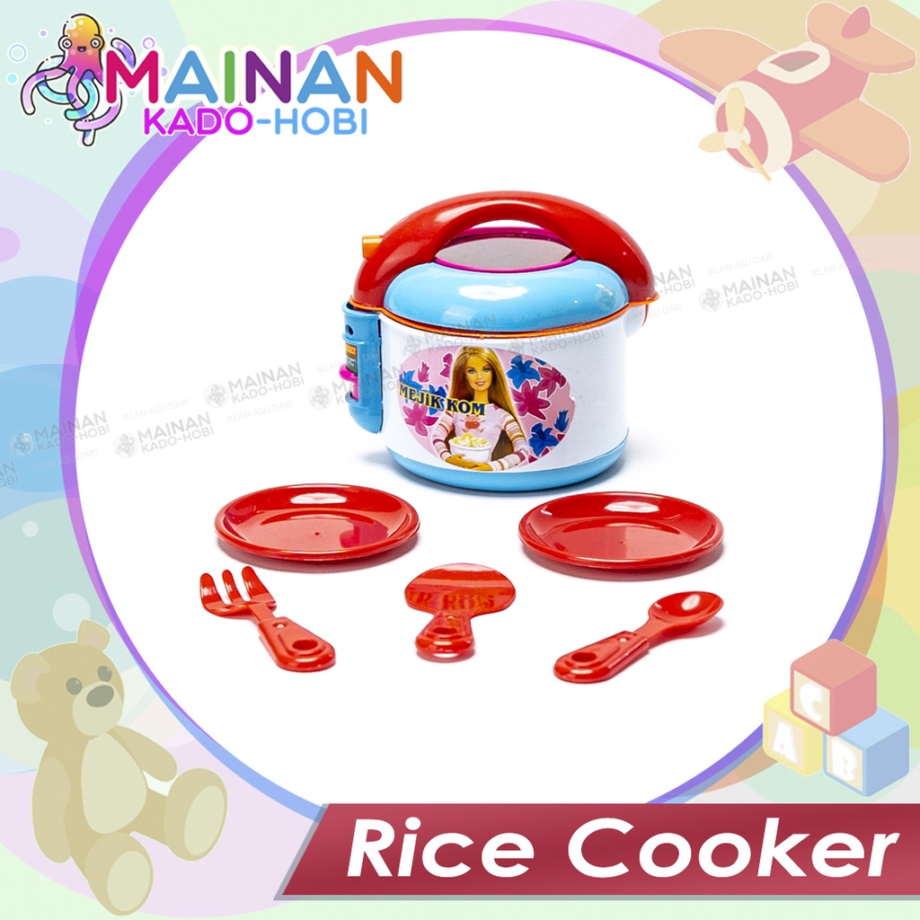 MAINAN ANAK EDUKASI KITCHEN SET RICE COOKER MASAKAN