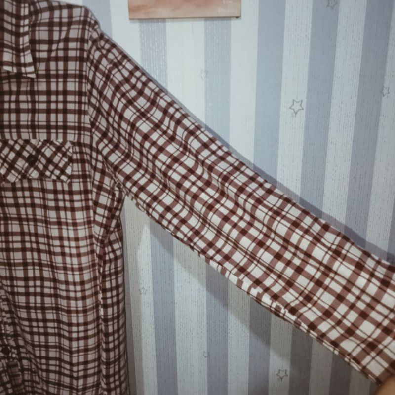 KEMEJA KOTAK-KOTAK (UTAMAKAN BACA DESKRIPSI)