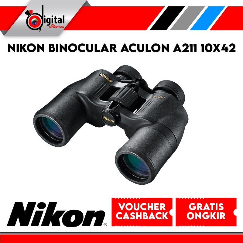 Nikon Binocular Aculon A211 10x42 - Teropong Nikon Aculon A211