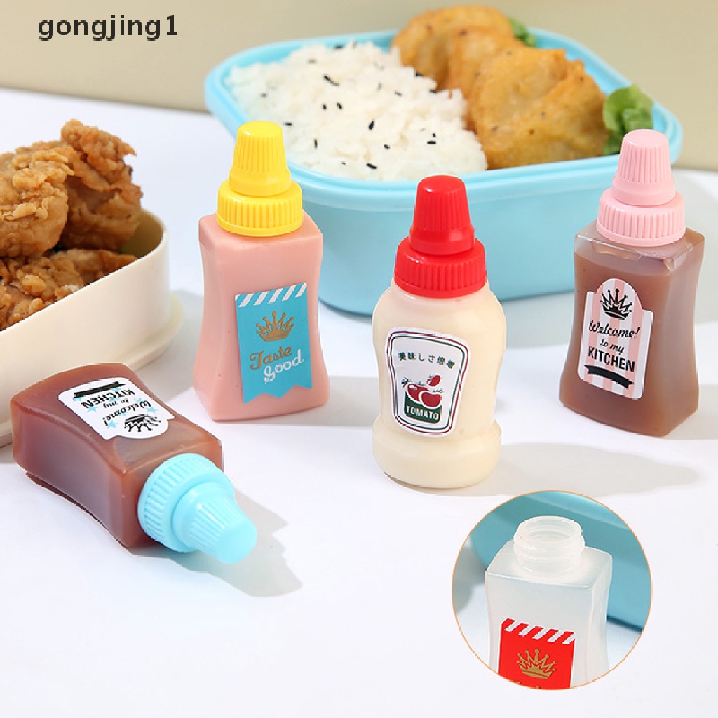 Ggg 2Pcs Botol Saus Bumbu Mini Wadah Saos Kecap Salad Saos Portable ID