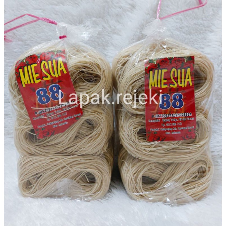 

Mie Sua Merek 88 Khas Selatpanjang 500gram / Misua / Miesua / Mieshua