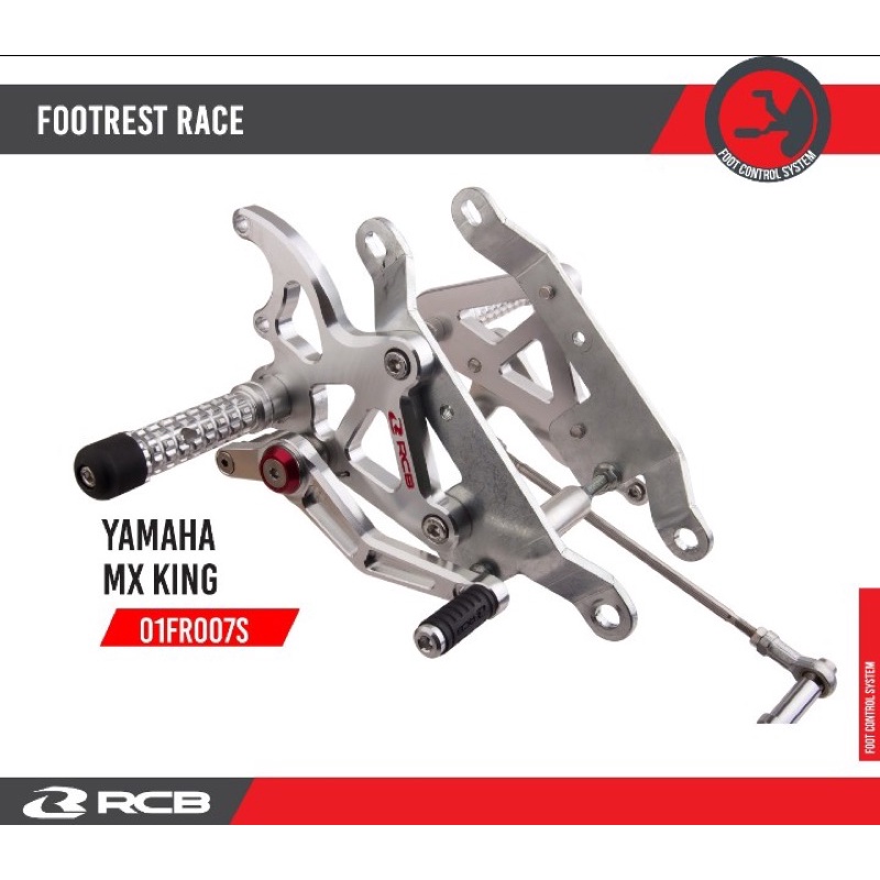 FootStep Underbone Race Mx king 150 RCB Step UB mx king Type Race bisa di pakai harian