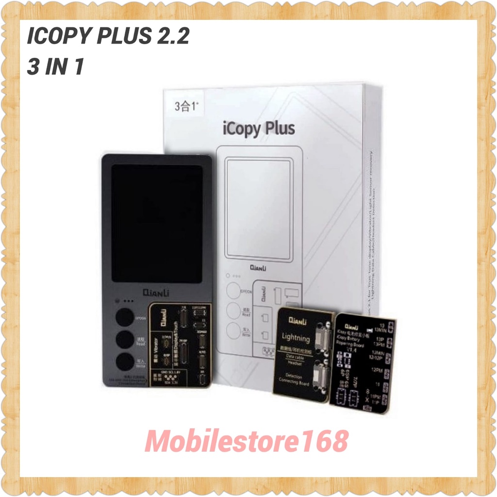 Jual ICOPY PLUS 2.2 (3 IN 1) by QIANLI ORIGINAL, REPAIR TRUE TONE ...