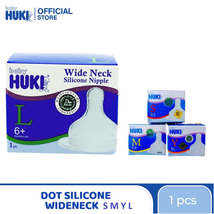 HUKI Dot Silicone Wide Neck Box