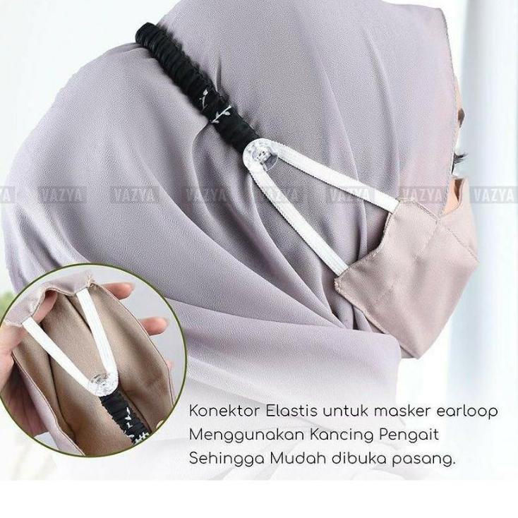 ヶ LUSINAN KONEKTOR MASKER HARGA LUSIN (12pcs) KONEKTOR MASKER ゃ