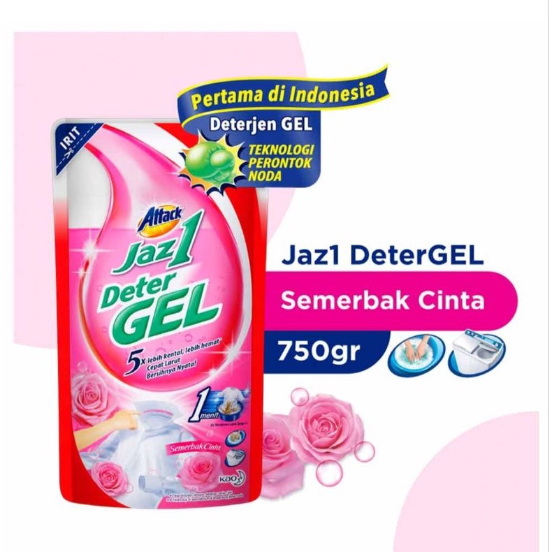 Attack jaz1 deter gel 750ml