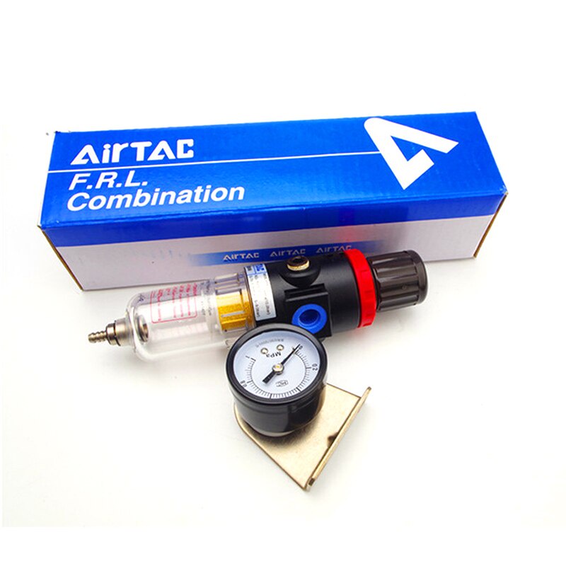 Air Filter Regulator atau Saringan Kompresor AR2000 AFR2000 AFC2000 Coupler Sm Dan Pm Drat 1/4 Filter Air Kompresor Udara Regulator Pengatur Tekanan