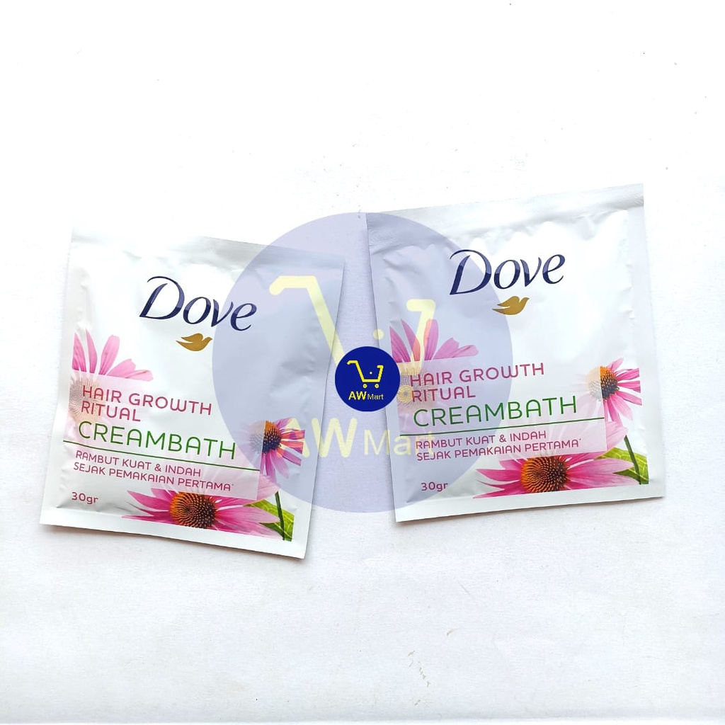 DOVE CREAMBATH 30GR - HAIR GROWTH RITUAL