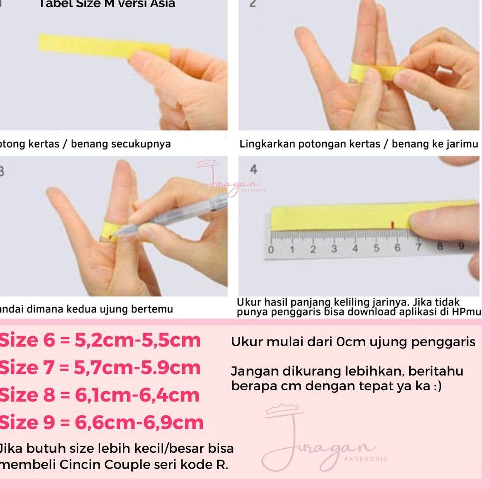 [UKIR NAMA + BOX HATI] Cincin Couple Romantis Titanium M17 Gold Emas Anti Karat Hadiah Tunangan Nika