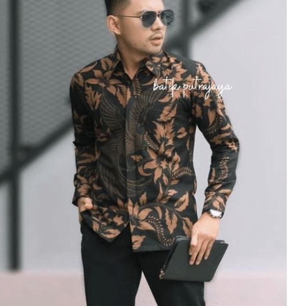 SM BAJU BATIK PRIA SRAGENAN PREMIUM TERMURAH