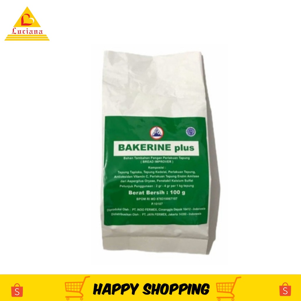 

BAKERINE PLUS 100GR - pengembang kue