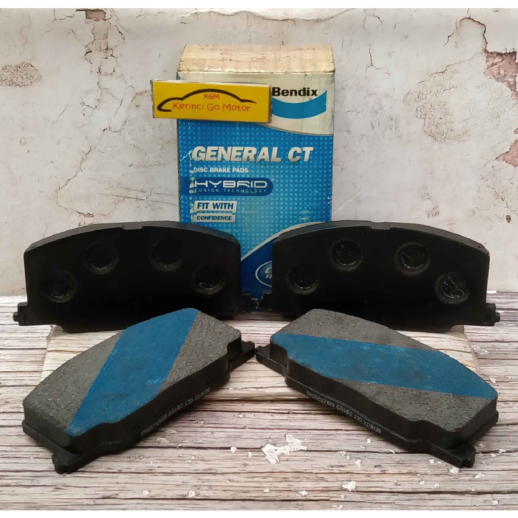 BRAKE PAD KAMPAS REM DEPAN CORONA ST171 TWINCA 88-92 BENDIX DB1129 GCT