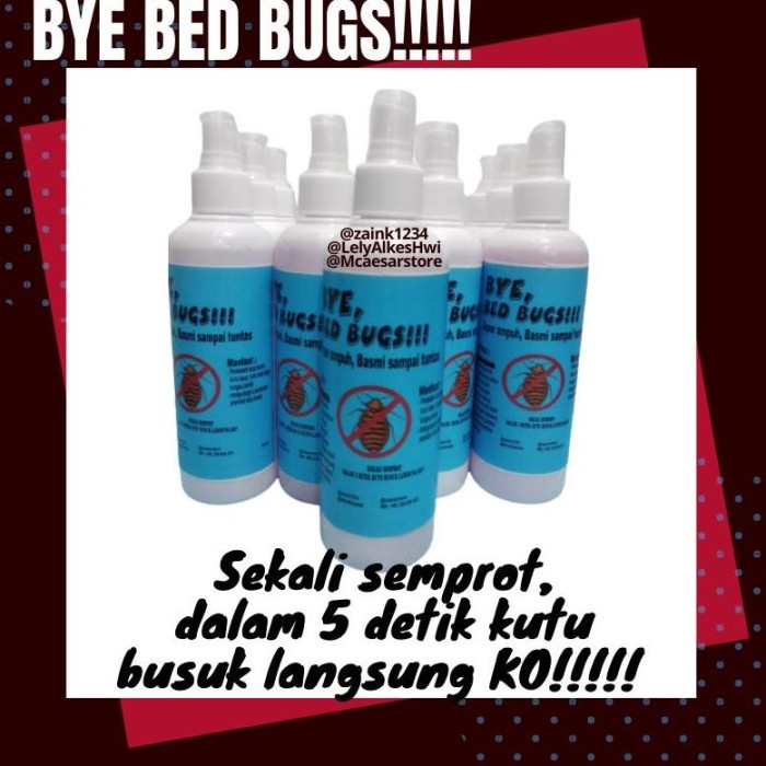 Saku Pembasmi Kutu Busuk Kutu Kasur Kutu Sofa Tinggi Tumila Tungau - Bye