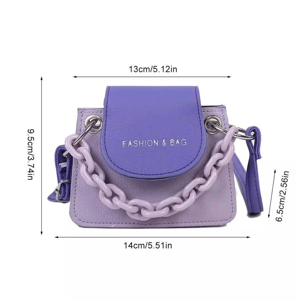 Tas Wanita Rantai mini lucu / Slingbag wanita